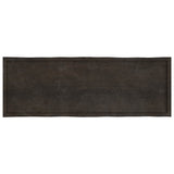 Table Top Dark Brown 180x60x cm Treated Solid Wood Live Edge 364044