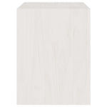 Bedside Cabinets 2 pcs White 40x30.5x40 cm Solid Pinewood 808056