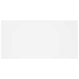 811034 Bed Headboard White 160x1,5x80 cm Engineered Wood