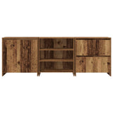 Sideboard 3 pcs Old Wood 70 x 41 x 75 cm Engineered Wood 3393156