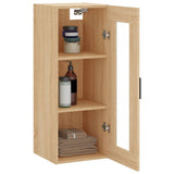 Wall Mounted Cabinet Sonoma Oak 34.5x34x90 cm 828919