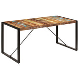 Dining Table 160x80x75 cm Solid Reclaimed Wood 247418