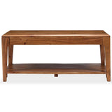 244956 Coffee Table Solid Wood 88x50x38 cm