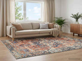 Rug ORIZ Orange 200 x 200 cm 100% Polyester 42050415