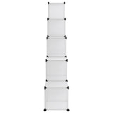 Storage Cube Organiser with 15 Cubes Transparent PP 340549
