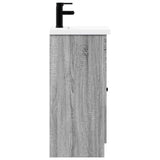 Bathroom Vanity with Sink Grey Sonoma 42 x 40 x 84.5 cm 890030