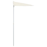 Garden Half Parasol with Pole 180x90 cm Sand 315559
