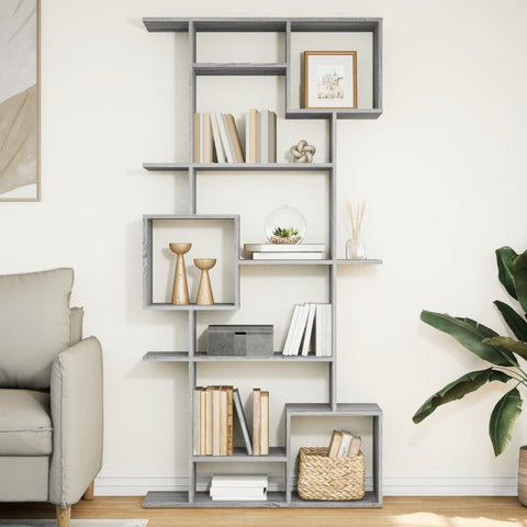 Book Cabinet Grey Sonoma 92x29x188 cm Engineered Wood 3310321