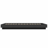 Bed Frame without Mattress Black 90x190 cm Single 3281239