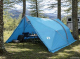 Canopy Tent Water-Resistant Blue 185T Polyester with PU Coating 42042211
