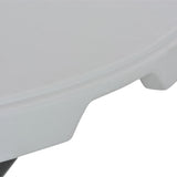 Folding Bar Table White 80x110 cm HDPE 44560