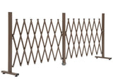 Expanding Trellis Fence Freestanding Movable Fence Foldable Garden Screen Panel Aluminium, 405cm x T3398P325251