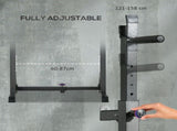 Heavy Duty Barbell Squat Rack, Adjustable and Multifunctional Weight Power Stand, for Home, Gym T3398P347521