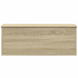 Storage Box Sonoma Oak 90x35x35 cm Engineered Wood 840683