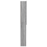 Toilet Cabinet ZWOLLE Grey Sonoma 66 x 25.5 x 190 cm 896481