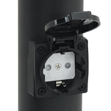 Bollard Lights with Sensor&Outlet 3pcs 50 cm Stainless Steel IP44 4006042