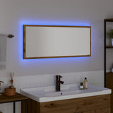 Mirror with Mirror Artisan Oak 90 x 8.5 x 37 cm Engineered Wood 875420
