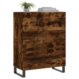 Sideboard Smoked Oak 69.5x34x90 cm Engineered Wood 827881