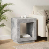 Side Table Concrete Grey 60 x 40 x 65 cm Engineered Wood 899898