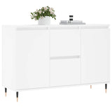 Sideboard White 101.5x35x70 cm Engineered Wood 827196