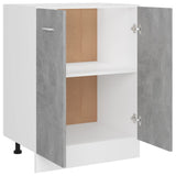 Bottom Cabinet Lyon Concrete Grey 60x46x81.5 cm Engineered Wood 801192