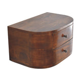 Lunar 2 Drawer Floating Bedside IN3594