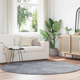 Shaggy Rug High Pile NAVARRA Light Grey 200x200 cm Polyester 4102922