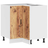 Kitchen Corner Base Cabinet Porto Old Wood Engineered Wood 853995