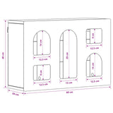 Hanging Cabinet Sonoma Oak 60 x 20 x 40 cm Engineered Wood 891376