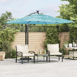 Garden Parasol with Steel Pole Blue 269x269x235 cm 4005079