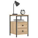 Bedside Cabinet Sonoma Oak 34x35.5x50 cm Engineered Wood 826015