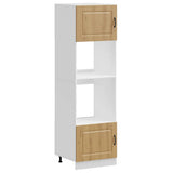 Oven Cabinets 2 pcs Kalmar Artisan Oak Engineered Wood 3315040