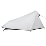 Camping Tent Tunnel 1-Person White Blackout Fabric Waterproof 94611
