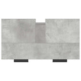 Bathroom Cabinet Concrete Grey 64.5x33.5x59 cm Engineered Wood 811308