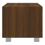 TV Cabinet Brown Oak 140x40.5x35 cm Engineered Wood 342628