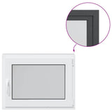 Basement Window "RISOR" 80x60 cm Tilt&Turn DIN Right Anthracite 4108439