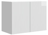 Wall-Mounted Cabinet High Gloss White 59 x 31 x 60 cm 898409