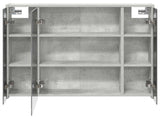 Bathroom Mirror Cabinet Concrete Grey 73.5 x 16 x 62.5 cm 889170