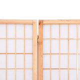 Folding 3-Panel Room Divider Japanese Style 120x170 cm 352083