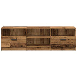 TV Cabinet Old Wood 150x33.5x45 cm Engineered Wood 856852
