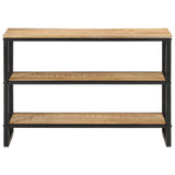 Console Table 100x35x70 cm Solid Rough Wood Mango 374075
