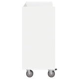Golf Cabinet with Wheel Plain White 90 x 45 x 98 cm 899463