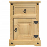 Bedside Cabinet Corona 45x35x64 cm Solid Wood Pine 4005655