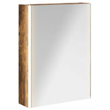 Bathroom Mirror Cabinet Smoked Oak 53.5 x 15.5 x 70 cm 889235