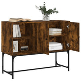 Sideboard Smoked Oak 100x40x79.5 cm Engineered Wood 831820
