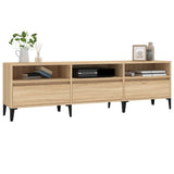 TV Cabinet Sonoma Oak 150x30x44.5 cm Engineered Wood 831920
