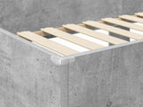 Bunk Bed for Kids Concrete Grey 90 x 190 cm Engineered Wood 3410534
