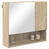 Mirror Cabinet Sonoma Oak 59 x 17 x 55 cm Engineered Wood 883366