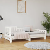 Pull-out Day Bed without Mattress White 2x cm 820747