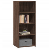 Highboard Brown Oak 50x41x124 cm Engineered Wood 846403